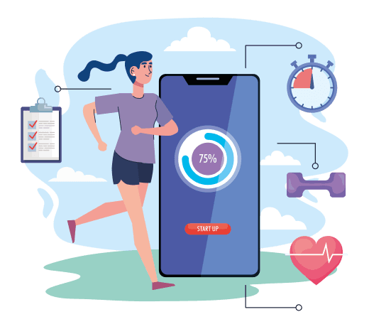 Fitness app development