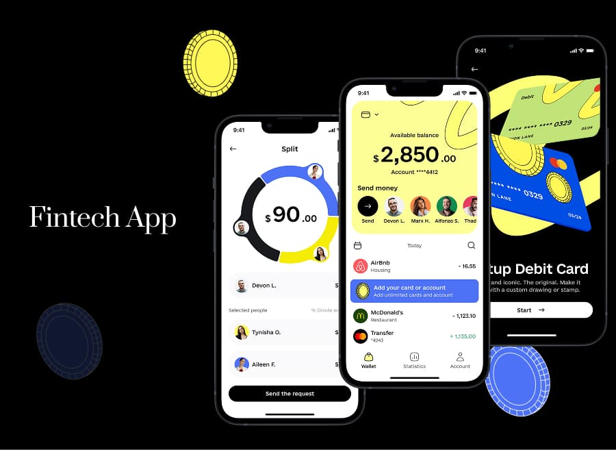 Fintech app development team